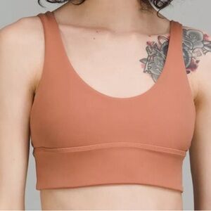 Lululemon Align Bra A/B Cup in Dusty Clay, Size 6, Barely Worn (Very good)